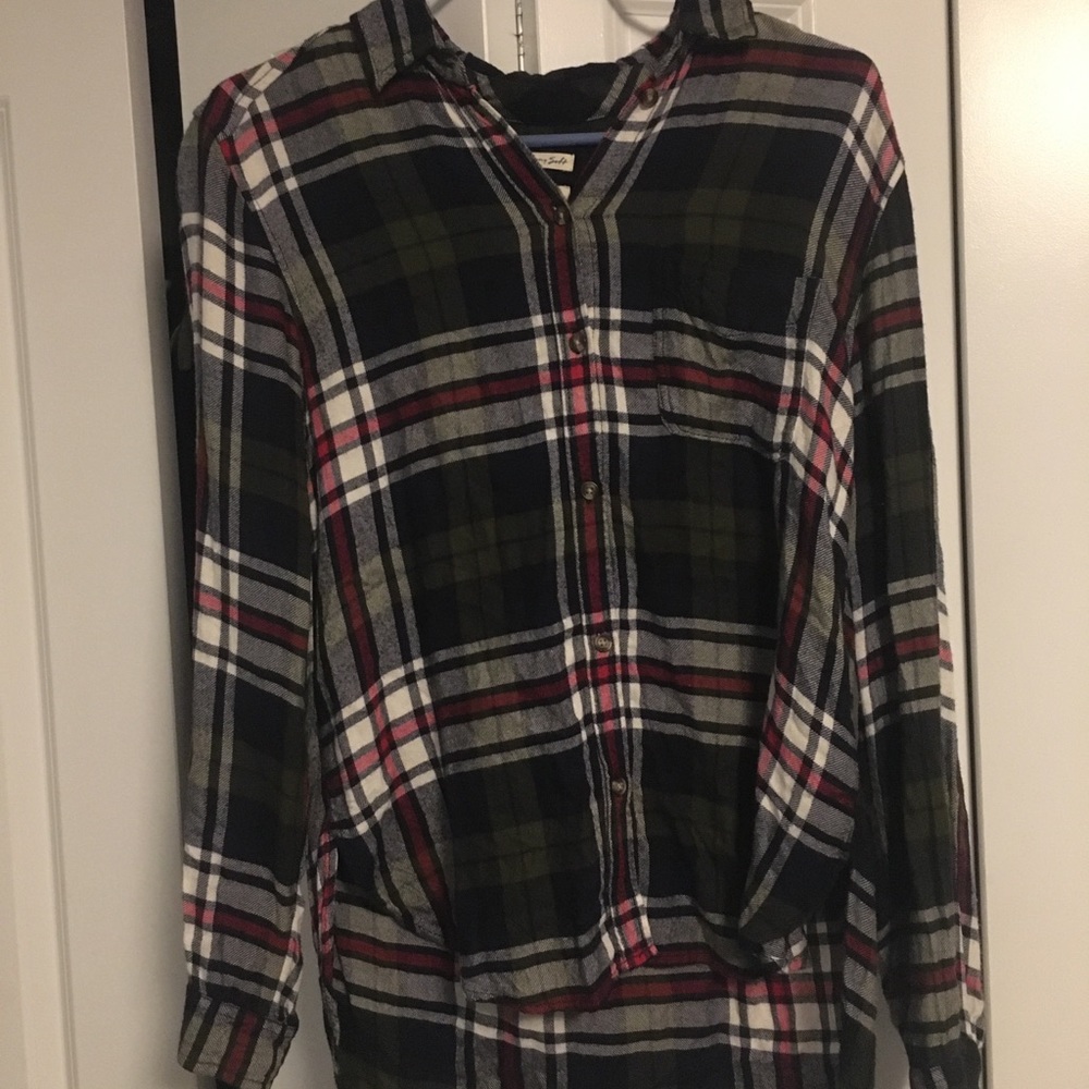 Green flannel
